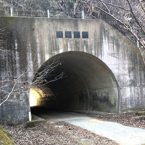 早戸川林道の汁垂隧道